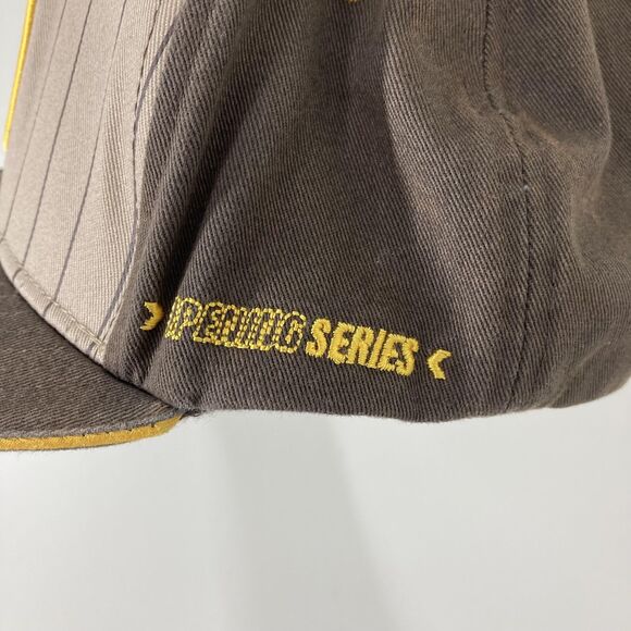 San Diego Padres Hat Cap Snap Back Brown Yellow MLB Baseball Opening Series Mens - Picture 6 of 11